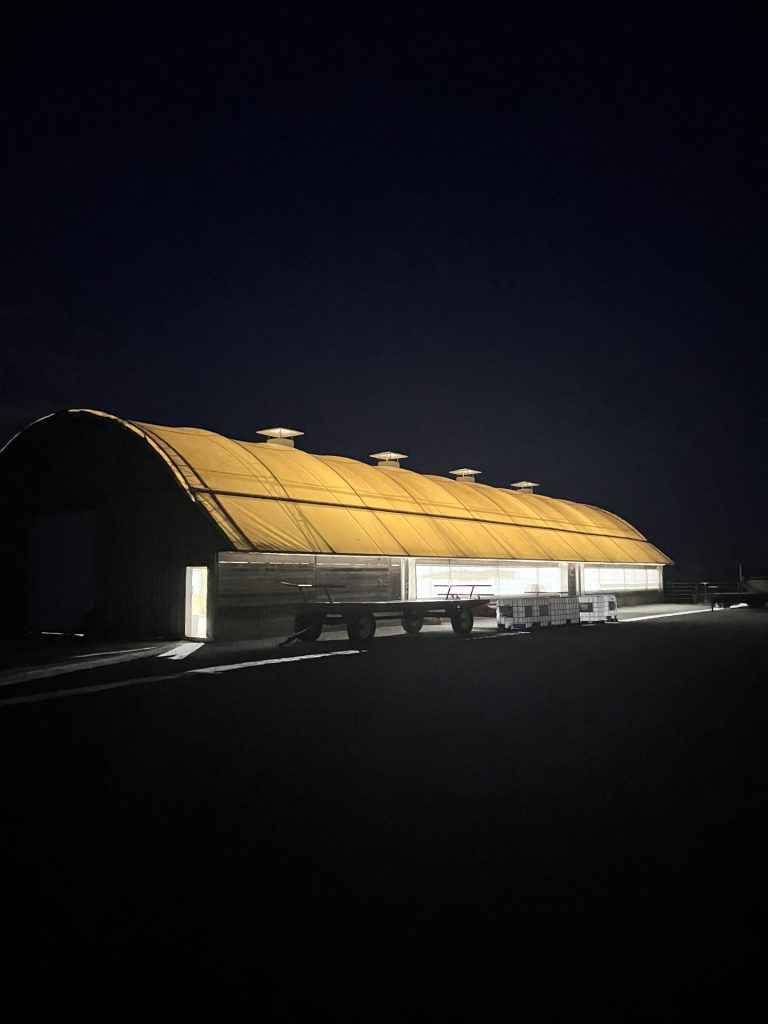 Electrical work performed for an agricultural job by Current Pro, an electrical company based in Strathroy Ontario.