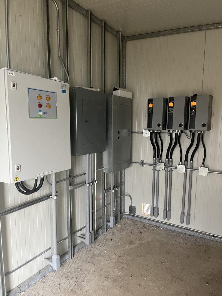 Electrical panels installed by Current Pro, an electrical company based in Strathroy Ontario.